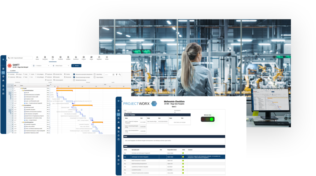 Projektmanagement Software für Stage-Gate-Prozesse